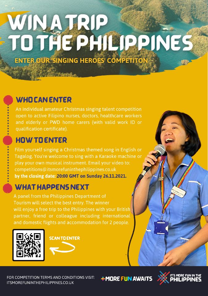 Enter our Singing Heroes Competition It's More Fun in the Philippines